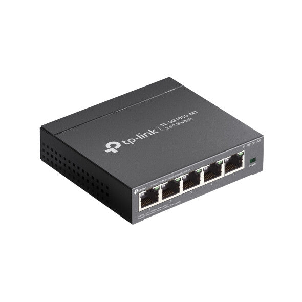 TP-Link TL-SG105S-M2 network switch Managed 2.5G Ethernet (100/1000/2500) Black
