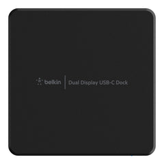 Belkin USB-C Dual Display Docking Station USB 3.2 Gen 1 (3.1 Gen 1) Type-C Black