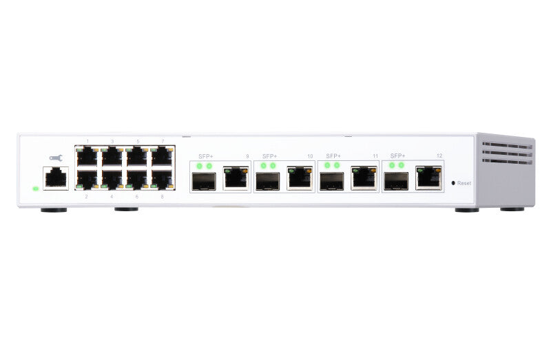 QNAP QSW-M408-4C network switch Managed L2 Gigabit Ethernet (10/100/1000) White - image 6