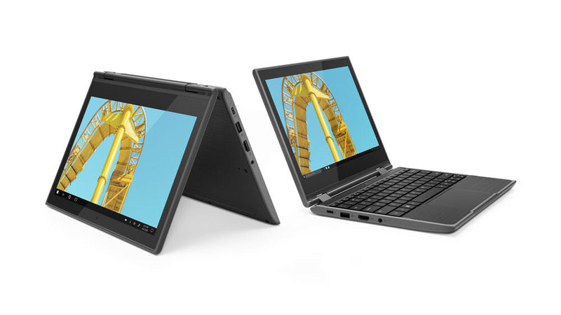 Lenovo 300e Winbook (2nd Gen) 11.6", Touchscreen 4 GB, 64 GB, Windows 10 Pro Education - Black (81M9006DUK)