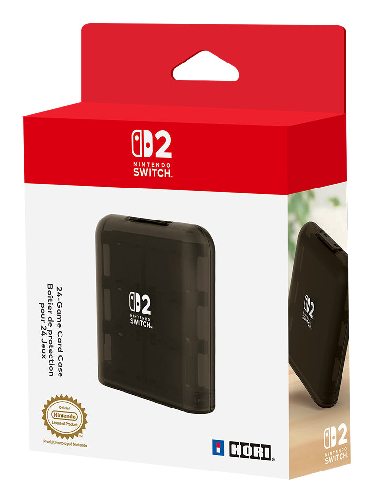 Hori 24-Game Card Case (Black) for Nintendo Switch 2
