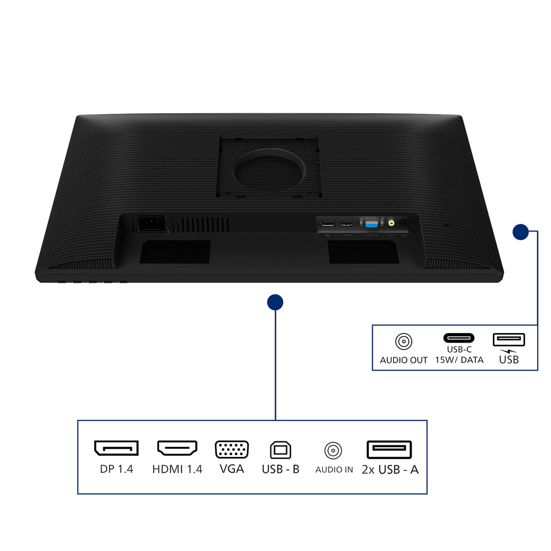 Philips 3000 series 24B2N3200A/00 computer monitor 23.8" 1920 x 1080 pixels Full HD LED Black - image 5