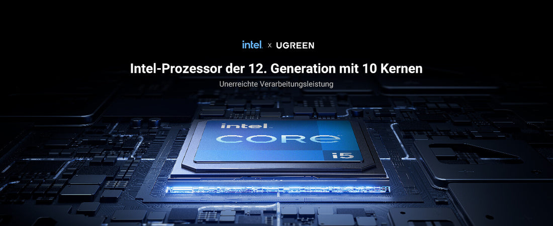Ugreen NASync DXP8800 Plus NAS Desktop Intel Core i5 i5-1235U 8 GB DDR5 0 TB UGOS Pro Black - image 4