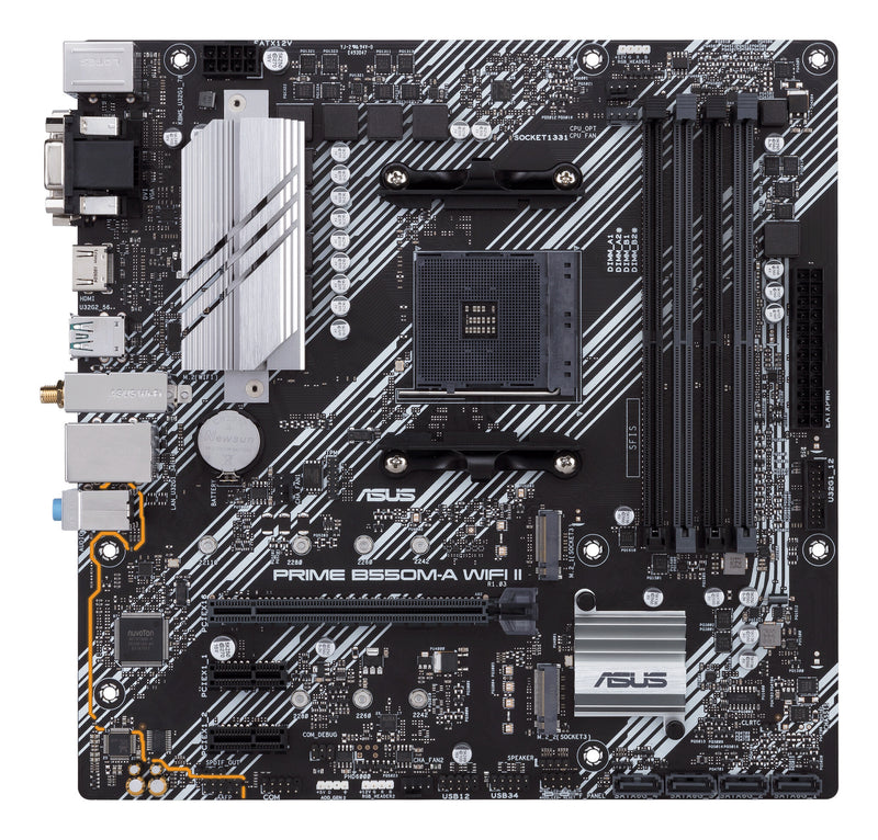 ASUS PRIME B550M-A WIFI II AMD B550 Socket AM4 micro ATX