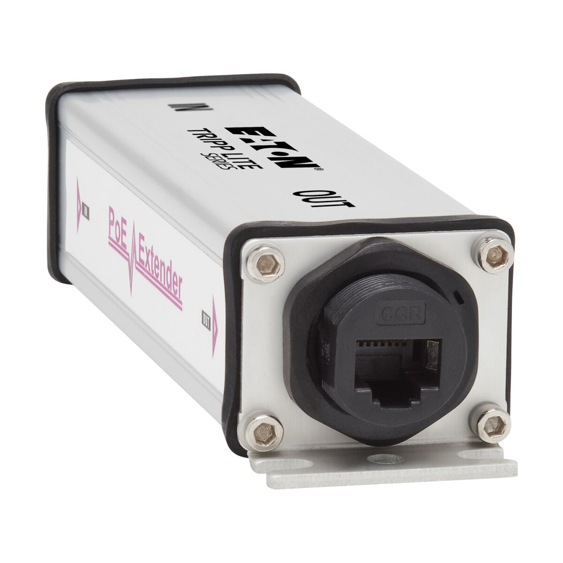 Tripp Lite NPOE-EXT-1G30WP Gigabit Ethernet PoE/PoE+ Extender, Water Resistant - Cat5e/6/6a, IP65, IEEE 802.3at/af, 30W, 1 Port