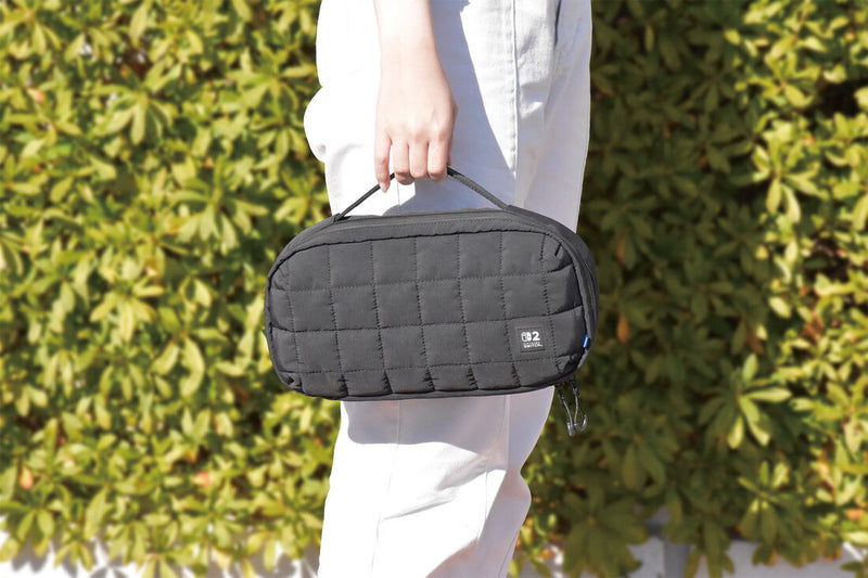 Hori Puff Pouch (Black) for Nintendo Switch 2