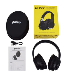 PREVO A6 Active Noise Cancelling Wireless Headphones