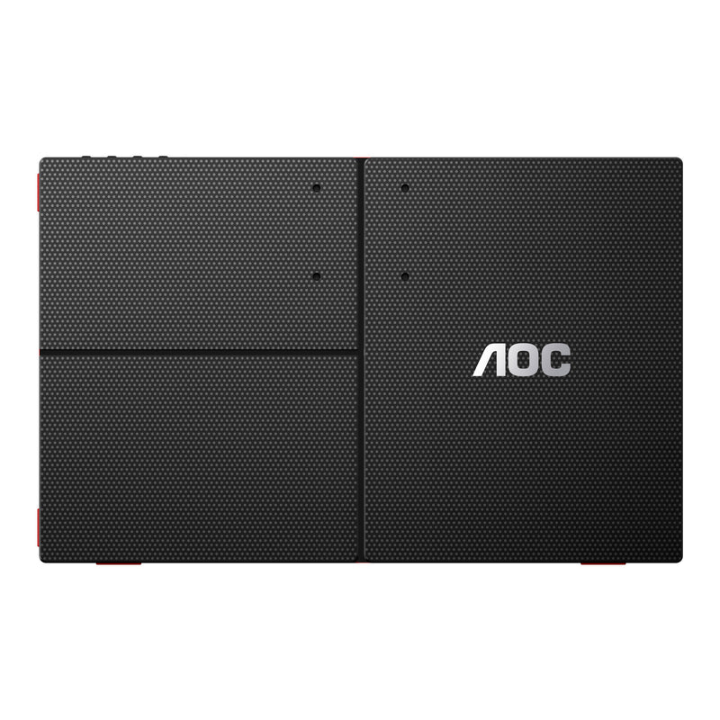 AOC 16G3 portable TV/monitor Portable monitor Black, Red 39.6 cm (15.6") TFT 1920 x 1080 pixels