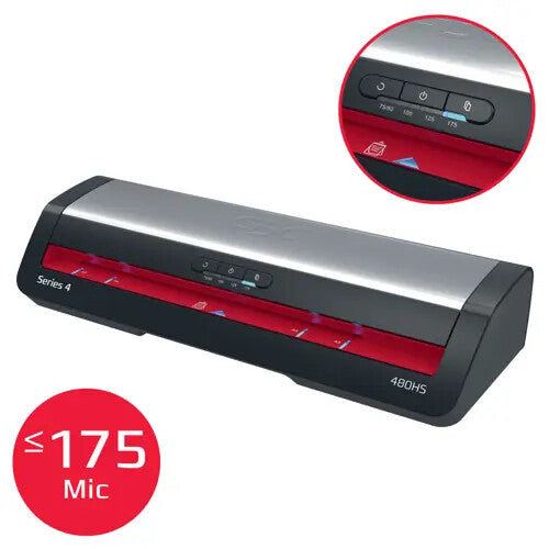 GBC 4410072UK laminator Hot laminator 800 mm/min Black, Grey - image 5