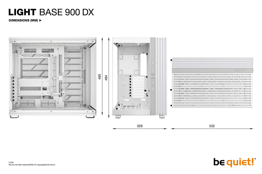 be quiet! LIGHT BASE 900 DX White Full Tower - image 10