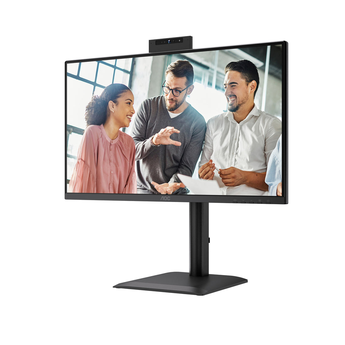 AOC 24E4CV IPS 23.8" computer monitor 60.5 cm (23.8") 1920 x 1080 pixels Black