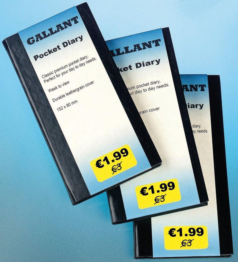 Avery White Mini Label - Laser - L7651 Yellow