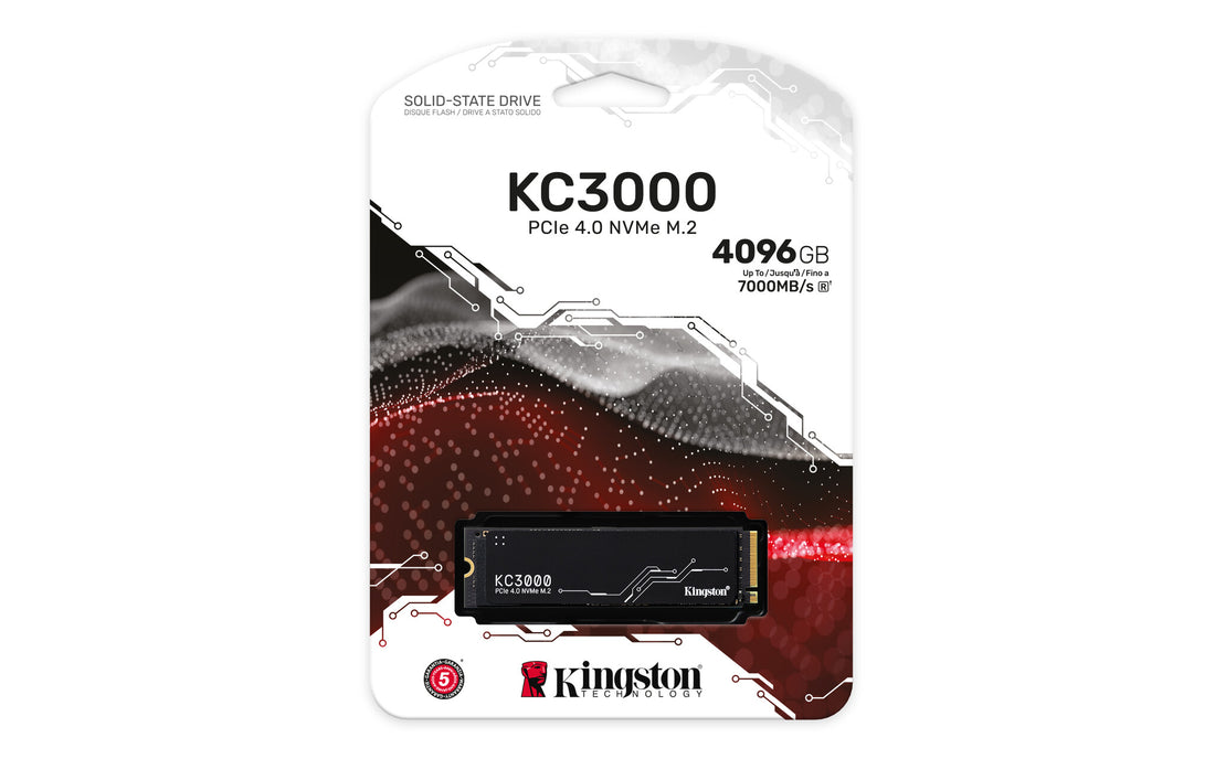 Kingston Technology 4096G KC3000 M.2 2280 NVMe SSD - image 4