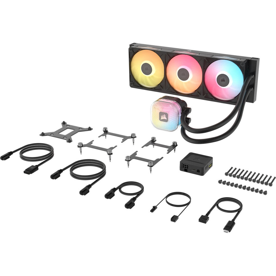 Corsair iCUE LINK TITAN II 360 RX RGB Processor All-in-one liquid cooler 36 cm Black - image 3