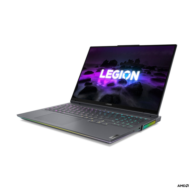 Lenovo Legion 7 16ACHg6 AMD Ryzen™ 7 5800H Laptop 40.6 cm (16") WQXGA 16 GB DDR4-SDRAM 512 GB SSD NVIDIA GeForce RTX 3070 Wi-Fi 6 (802.11ax) Windows 10 Home UK English Grey