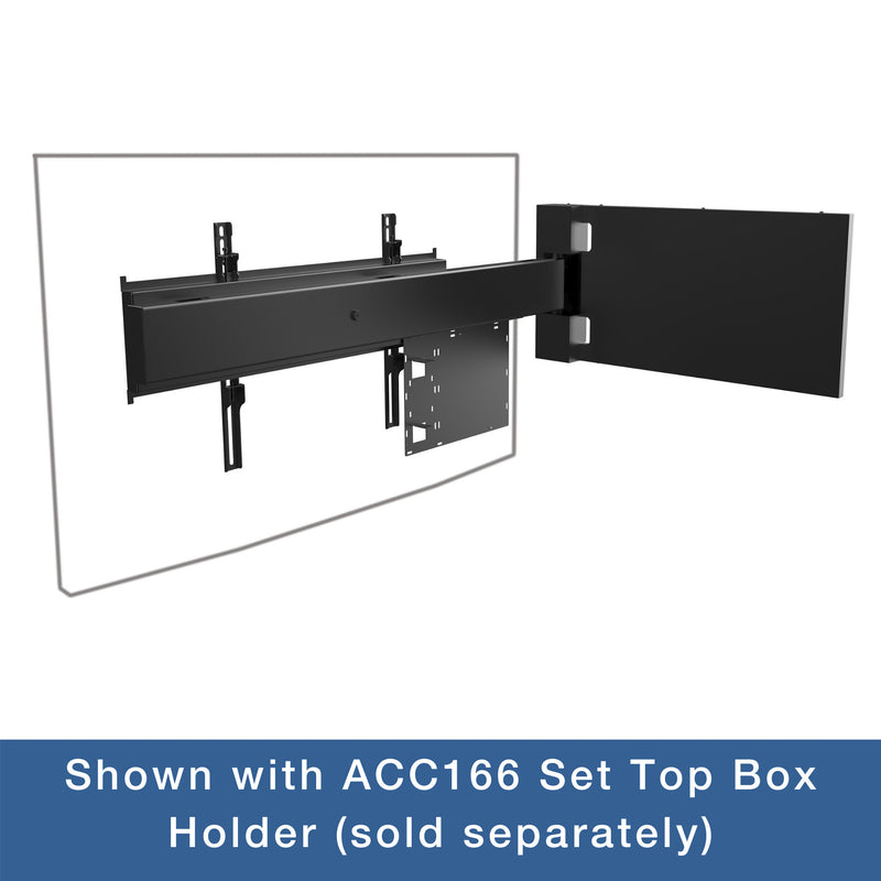Peerless HPF665 TV mount/stand 190.5 cm (75") Black
