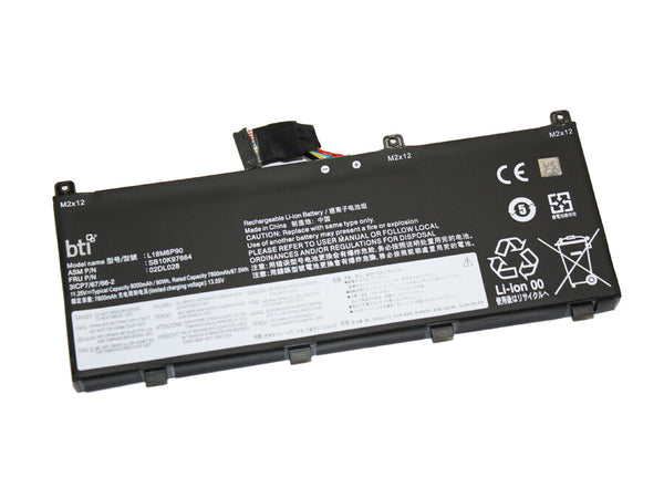 BTI 02DL029 compatible 90Wh 6-cell battery for LENOVO THINKPAD P53