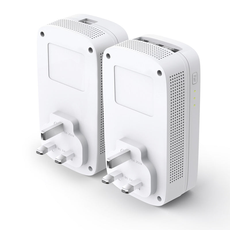 TP-Link AV1300 3-Port Gigabit Passthrough Powerline Starter Kit