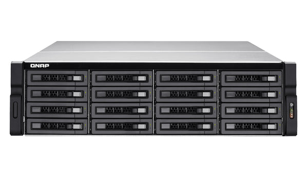 QNAP TS-EC1680U R2 NAS Rack (3U) Intel® Xeon® E3 V3 Family E3-1246V3 4 GB DDR3 0 TB QNAP Turbo System Aluminium, Black