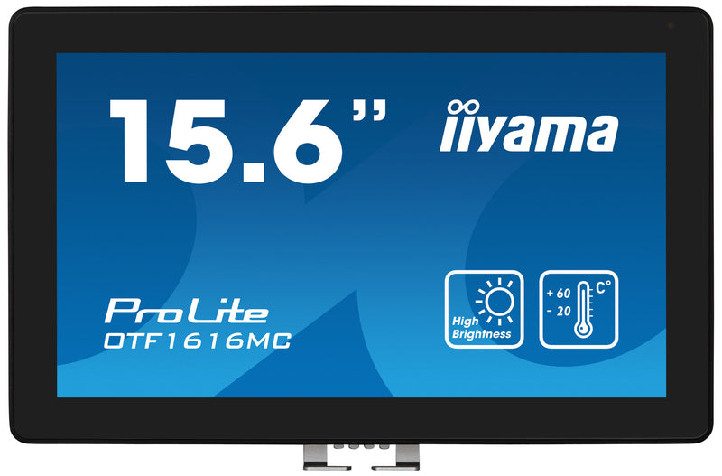 iiyama OTF1616MC-B1 computer monitor 39.6 cm (15.6") 1920 x 1080 pixels Full HD LCD Touchscreen Black