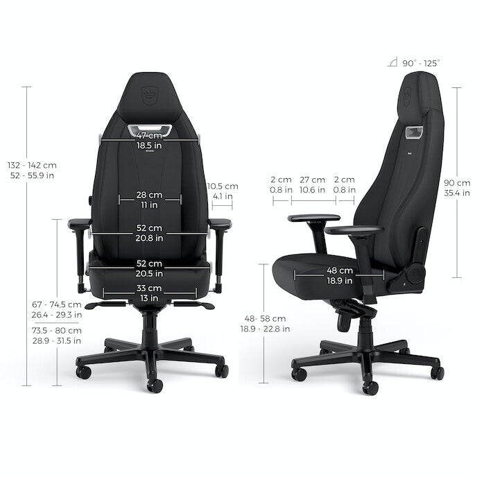 noblechairs LEGEND Gaming Chair Black Edition – High-tech PU Leather - image 6