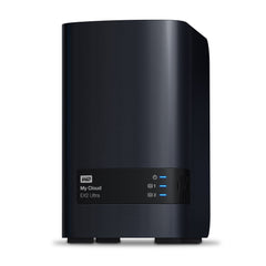 Western Digital My Cloud EX2 Ultra NAS Desktop Marvell Armada 385 1 GB DDR3 8 TB HDD My Cloud OS Black