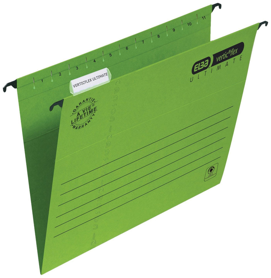 Elba 100331170 hanging folder Folio Green 25