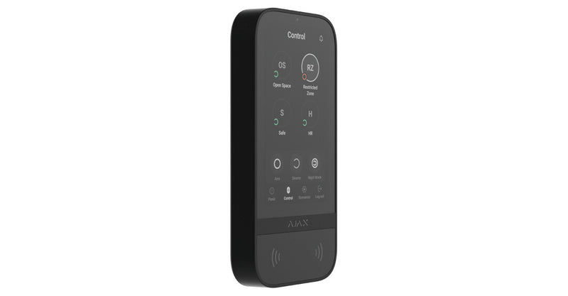 Ajax KeyPad TouchScreen RF Black