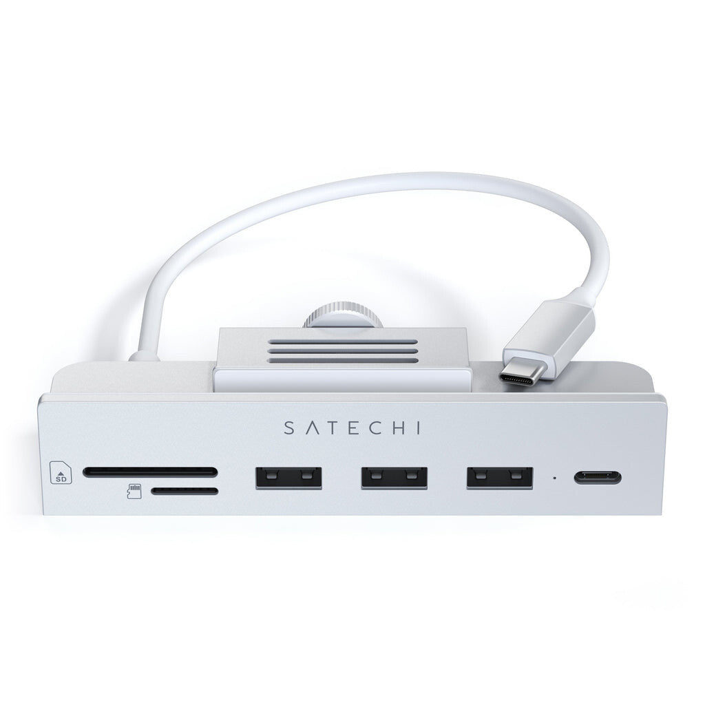 Satechi ST-UCICHS laptop dock/port replicator USB 3.2 Gen 1 (3.1 Gen 1) Type-C Silver - image 2