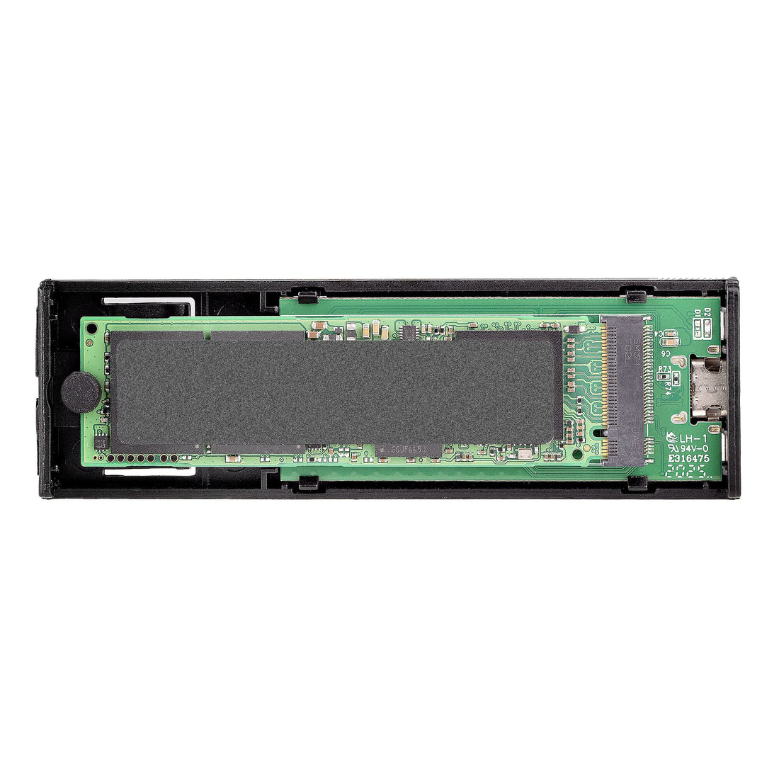 StarTech.com USB-C 10Gbps to M.2 NVMe or M.2 SATA SSD Enclosure - Tool-free External M.2 PCIe/SATA NGFF SSD - image 8