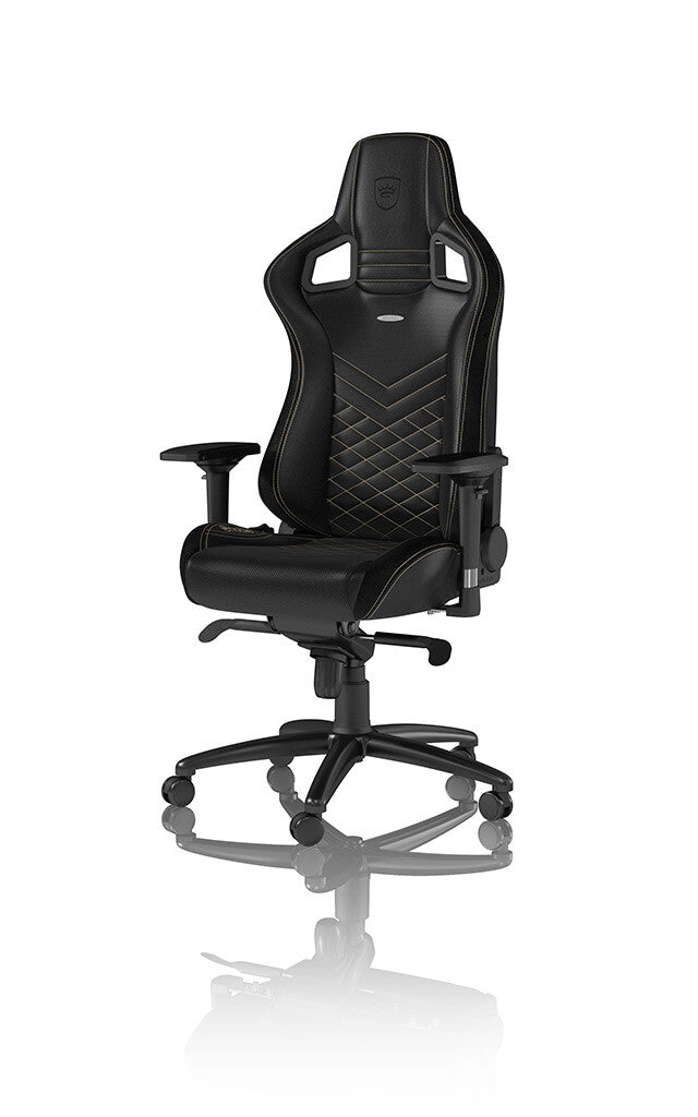 noblechairs EPIC Gaming Chair - Black/Gold - image 3