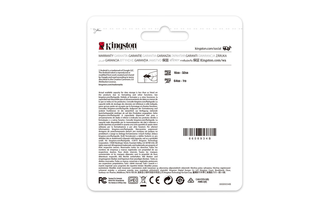Kingston Technology Canvas Select 512GB micSDXC Plus 100R A1 C10 Card + ADP - image 6