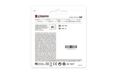 Kingston Technology Canvas Select 128GB micSDXC Plus 100R A1 C10 Card + ADP