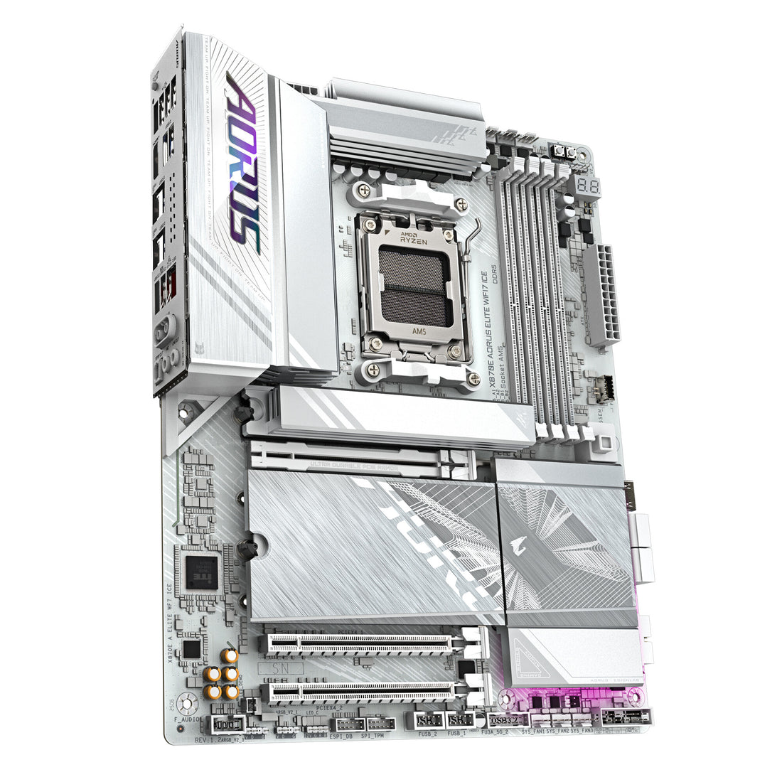 GIGABYTE X870E AORUS ELITE WIFI7 ICE Motherboard - image 3
