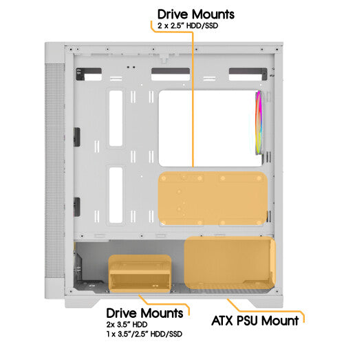 VIDA Zephyr V2 Tower White
