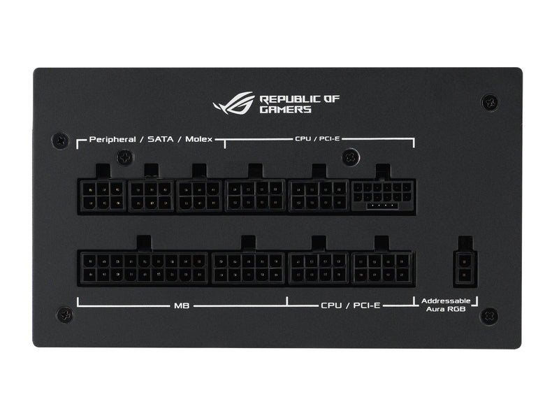ASUS ROG STRIX 1200W Gold Aura Edition power supply unit 20+4 pin ATX ATX Black