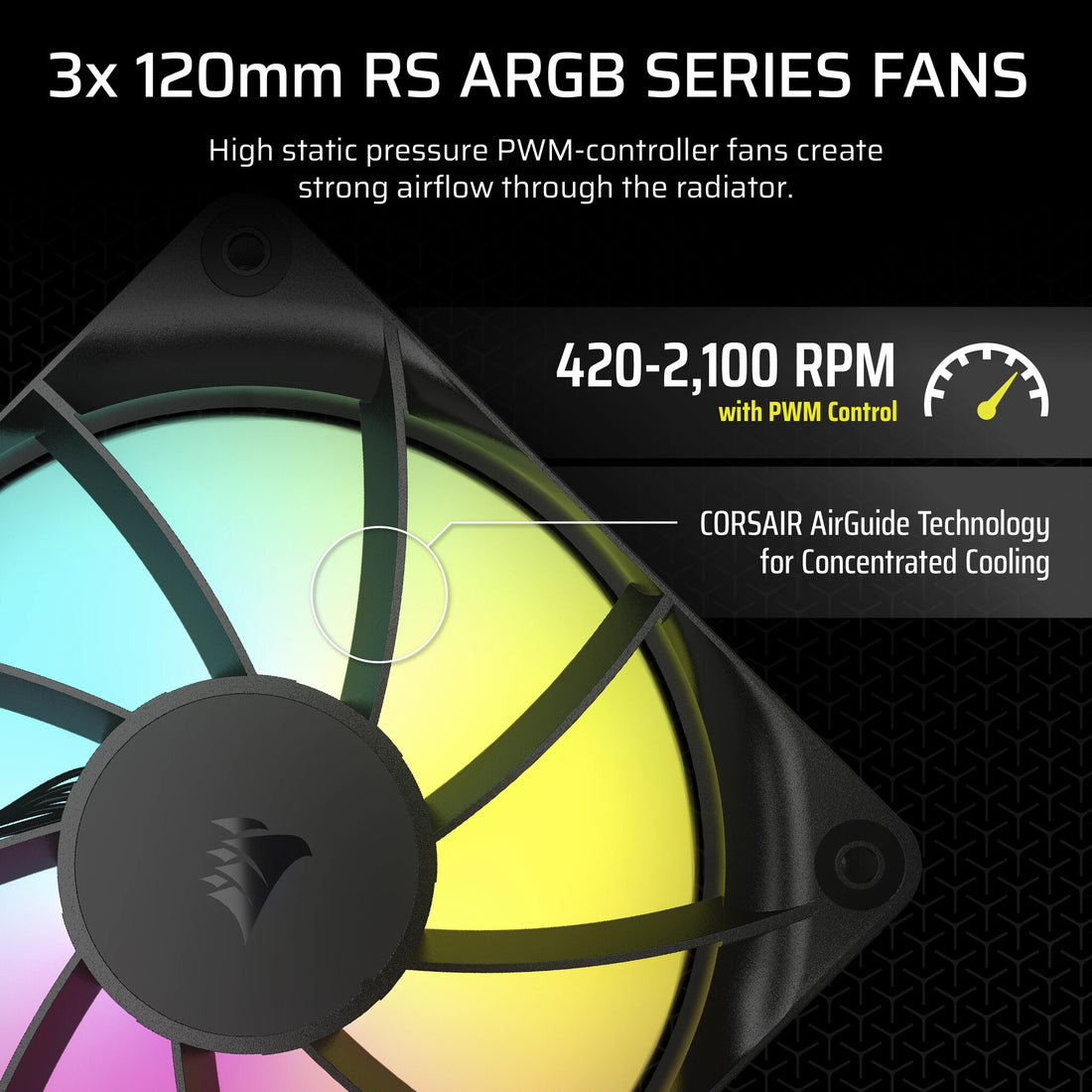 Corsair Nautilus 360 RS ARGB Processor All-in-one liquid cooler Black - image 4