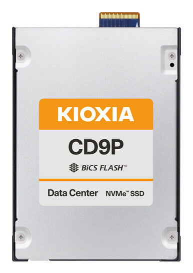 Kioxia KCD9DPJE12T8 internal solid state drive 12.8 TB E3.S PCI Express 5.0 NVMe BiCS FLASH TLC