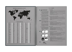 Oxford International writing notebook A4+ 80 sheets Dark Green