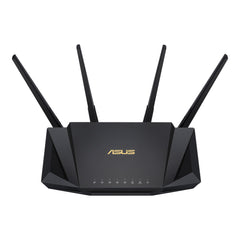 ASUS RT-AX58U wireless router Gigabit Ethernet Dual-band (2.4 GHz / 5 GHz) Black