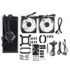 Cooler Master MasterLiquid 240 ATMOS Processor Liquid cooling kit 12 cm Black