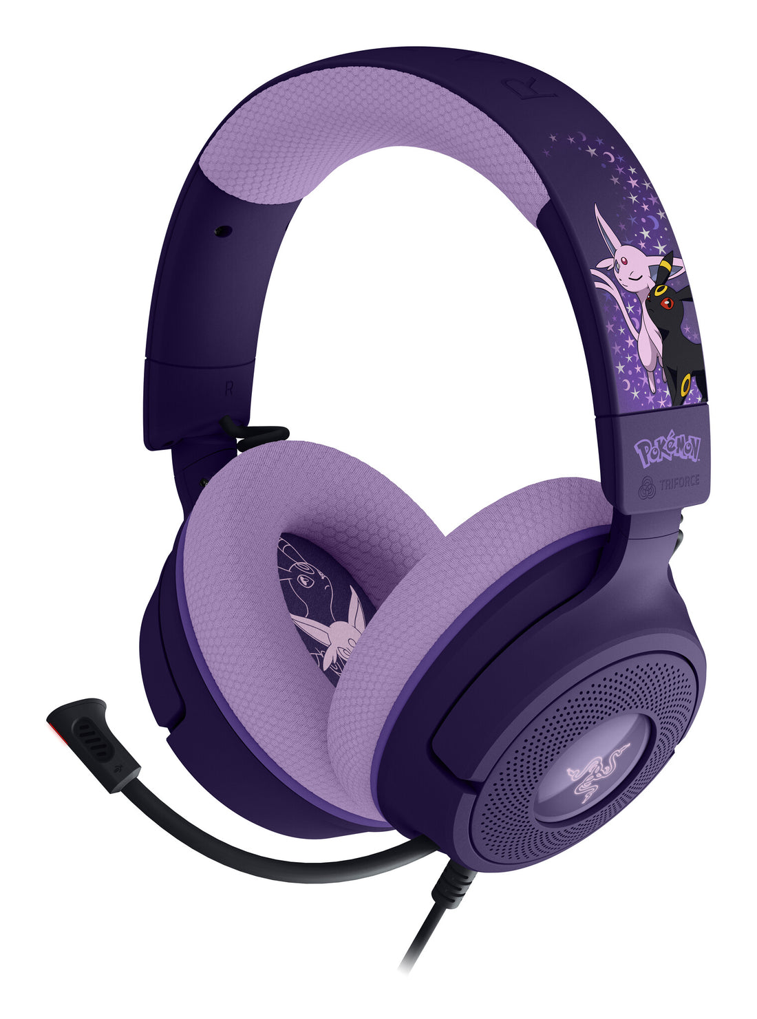 Razer Kraken V4 X – Espeon & Umbreon Edition Headset Wired Head-band Gaming USB Type-C / USB Type-A Purple - image 2
