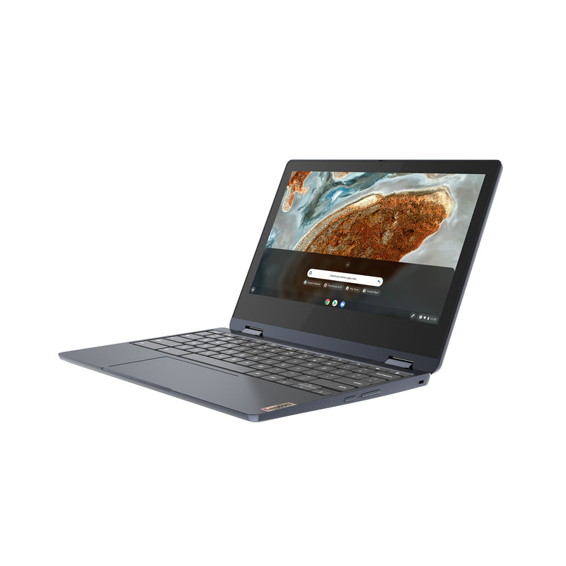 Lenovo IdeaPad Flex 3 Chrome 11M836 MediaTek MT8183 Chromebook 29.5 cm (11.6") Touchscreen HD 4 GB LPDDR4x-SDRAM 32 GB eMMC Wi-Fi 5 (802.11ac) ChromeOS UK English Blue