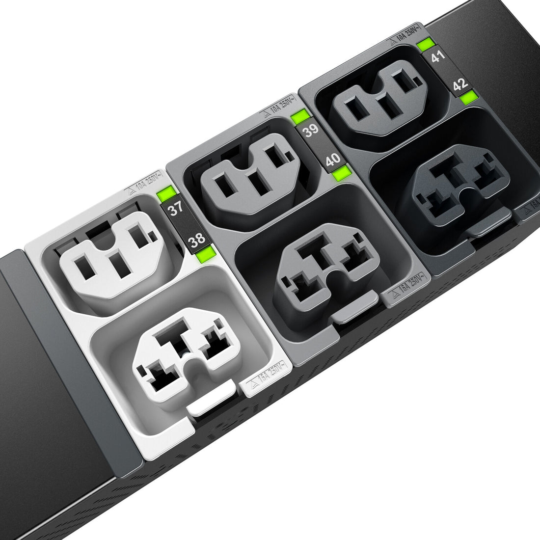 APC NetShelter Rack PDU Advanced, Metered, 7.4kW, 1Phase, 230V, 32A, 332P6, 40 Outlets - image 7