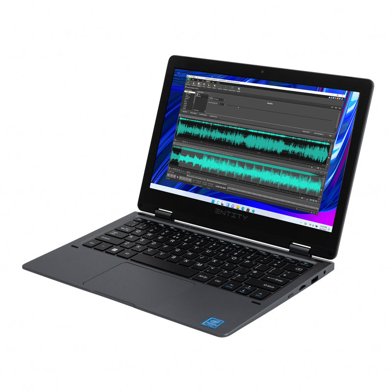 Entity Book 11.6" 2in1 Convertible Targa Laptop, Intel® Celeron® Dual-Core N4020, 11.6" HD Touchscreen, 4GB RAM, 128GB Storage, Windows 11 Home