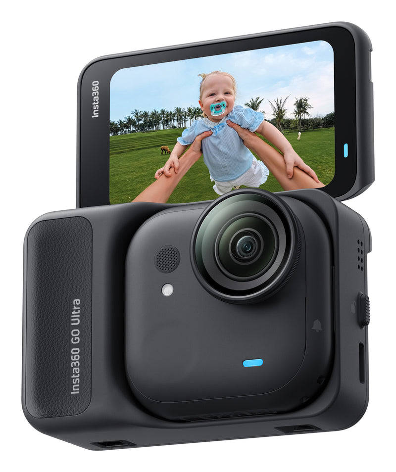 Insta360 GO Ultra Creator Black action sports camera 4K Ultra HD 25.4 / 1.28 mm (1 / 1.28") Wi-Fi 52.9 g