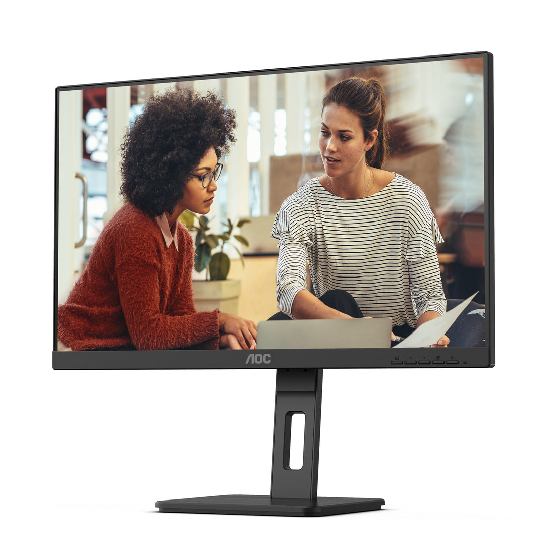 AOC E3 24E3QAF computer monitor 23.8" 1920 x 1080 pixels Full HD LCD Black - image 11