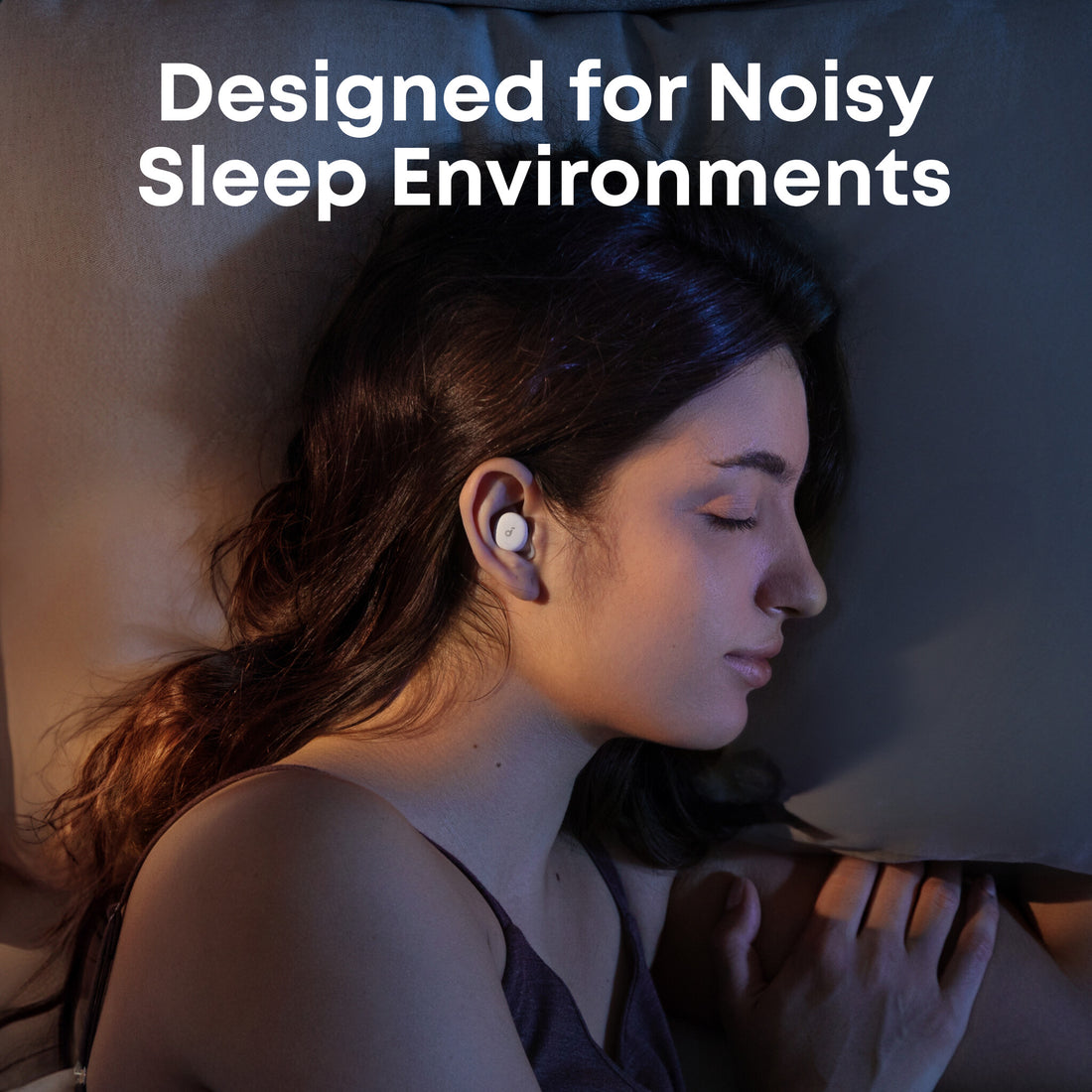 Soundcore Sleep A30 Wireless Noise Cancelling Earbuds - White - image 2