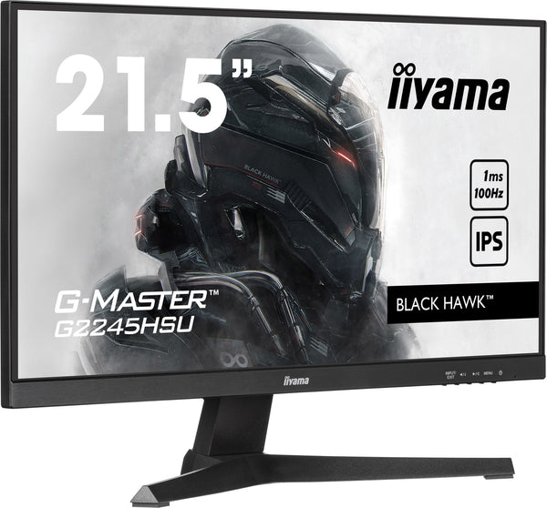 iiyama G-MASTER 21.5" Full HD 100Hz IPS Gaming Monitor (G2245HSU-B2)