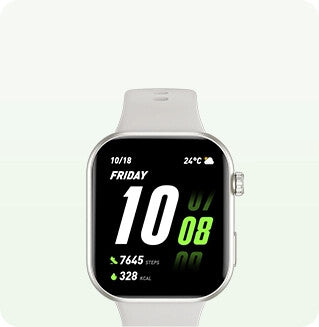 Honor InfoWear Watch 2i 1.85" AMOLED 49.7 mm Digital 390 x 450 pixels Touchscreen White - image 3